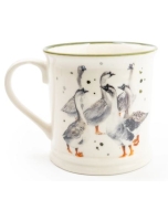 Candlelight Tankard Mug - Geese