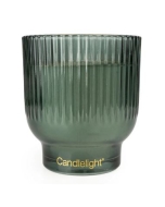 Candlelight Glass Footed Candle - Pear Tree + Bay Leaf