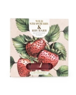 Candlelight Tealights Wild Strawberry + Rhubarb 9 Pack