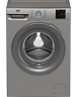 Beko BMN3WT3841S 8kg 1400 Spin RecycledTub Washing Machine - Silver