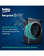 Beko BMN3WT3841S 8kg 1400 Spin RecycledTub Washing Machine - Silver