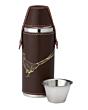 Bisley Hunters Flask 8Oz-Pheasant 