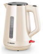 Bosch MyMoment Delight TWK1M127GB Electric Kettle with 1.7 L Capacity and Fast Boil - Cream