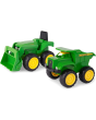 John Deere Mini Sandbox Tractor + Dump Truck Set