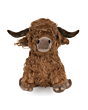 Candlelight Highland Cow Doorstop 27cm