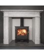 Clock Blithfield 5 Multi Fuel Stove 5kW - Black with Stainless Steel Fittings