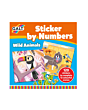Galt Sticker By Numbers Wild Animls