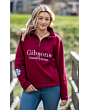 Ruby 1/4 Zip Pullover Burgundy 