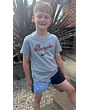 Gibsons Childrens Harlequin Shorts Blue/Navy