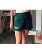 Gibsons Childrens Harlequin Shorts Green/Navy