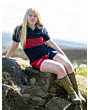 Gibsons Otley Polo Shirt Navy/Red 
