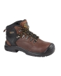 Grafters Wide Fit Safety Boot-Brown