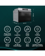 Hisense BI622AXPGUK Built In Electric Oven 59.5cm Black Steel