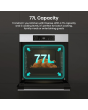 Hisense BI622AXPGUK Built In Electric Oven 59.5cm Black Steel