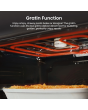 Hisense BI622AXPGUK Built In Electric Oven 59.5cm Black Steel