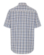 Hoggs Aberdour Short Sleeve Checked Shirt - Blue/Corn