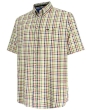 Hoggs Aberdour Short Sleeve Checked Shirt - Gold