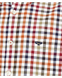 Hoggs of Fife Douglas Twill Shirt Rust/Olive 