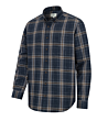 Hoggs Pitlessie Flannel Shirt Blue/Brown/White 