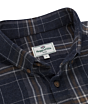 Hoggs Pitlessie Flannel Shirt Blue/Brown/White 