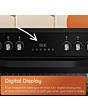 Hotpoint HDG6GDCB1 60cm Double Oven Gas Cooker with Gas Hob - Black