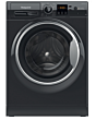 Hotpoint NSWF946BSUK 9kg 1400 Spin Washing Machine - Black