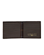 Amble Leather Billford Wallet Dark Brown