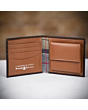 Barbour Elvington Billfold Coin Wallet