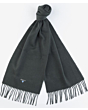 Barbour Plain Lambswool Scarf - Forest Green