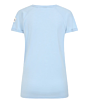 Lazy Jacks Roll Sleeve Top Sky