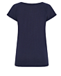 Lazy Jacks Roll Sleeve Top Twilight