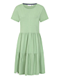 Lazy Jacks Short Tiered Dress Grass