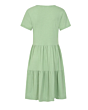 Lazy Jacks Short Tiered Dress Grass
