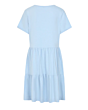 Lazy Jacks Short Tiered Dress Sky