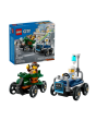 LEGO City Airplane Vs. Hospital Bed Race Car Park