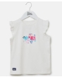 Lighthouse Causeway Swing T-Shirt - Pink Tractor Friends