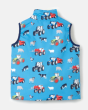 Lighthouse Alex Gilet - Blue Farm Print