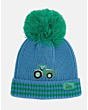 Lighthouse Bobbie Hat Green Tractor 
