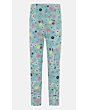 Lighthouse Mollie Leggings Pastel Teal Floral 