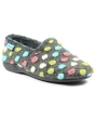 Helix Ladies Slipper  - Grey 