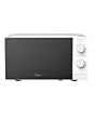 Midea MMOP01MZ-WH 20L Manual 700W Solo Microwave - White