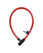 Oxford Hoop Cable Lock 4mm x 0.6m Red