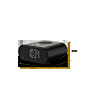 Roberts Radio ORTUSDABW DAB Charge DAB+/FM Bluetooth Clock Radio - Black