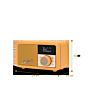 Roberts Radio REV-PETITE2SY DAB+/DAB/FM RDS Radio - Sunburst Yellow