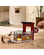 Schleich Farm World - Pony Box With Mustang Mare 42724
