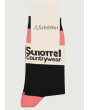 Schoffel Single Cotton Sock - Pink Heritage