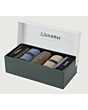 Schoffel Bamboo Sock Box Of 5 - Oakham Mix 