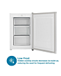 Sensis RFUCF01Z54EW 54.8cm Low Frost Under Counter Freezer - White