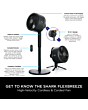 Shark FA220UK FlexBreeze High-Velocity Hybrid Cordless & Corded Fan - Black
