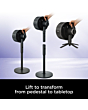 Shark FA220UK FlexBreeze High-Velocity Hybrid Cordless & Corded Fan - Black
